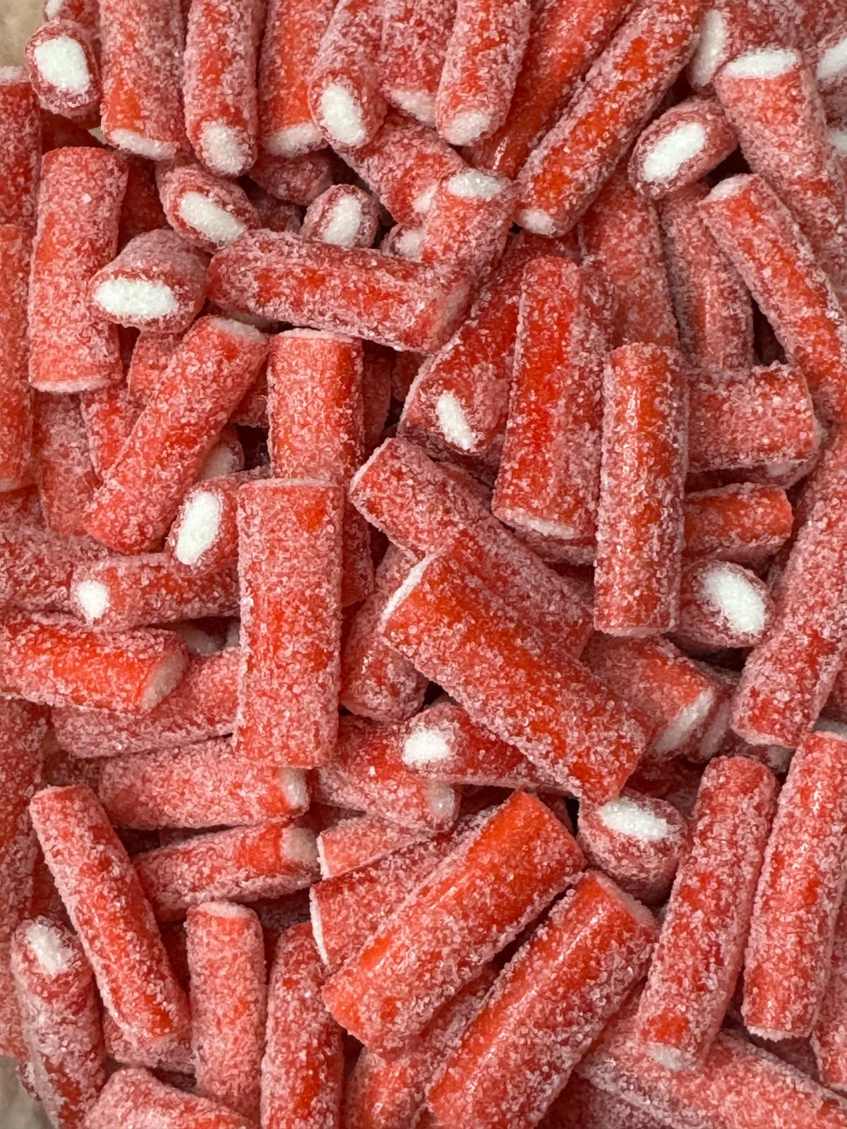 Mini câble fraise acidulé / 100g