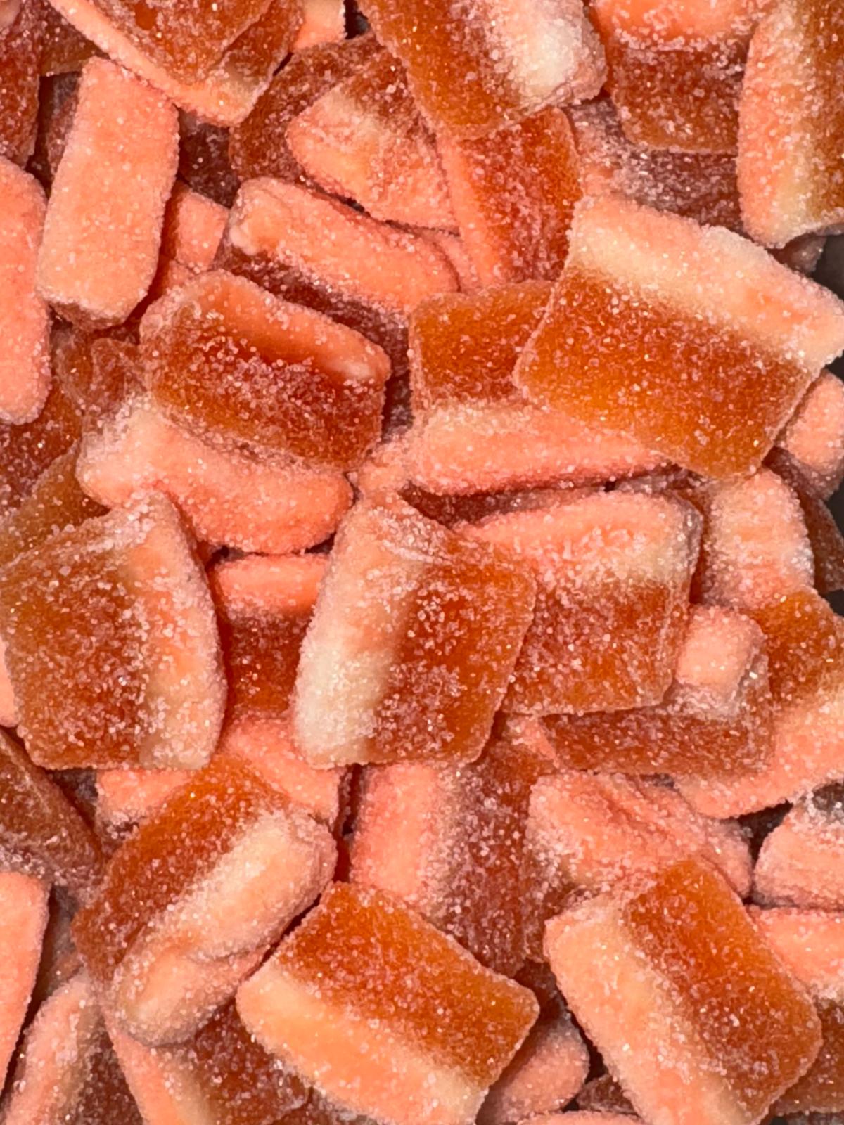 tranche pêche sucrée / 100g