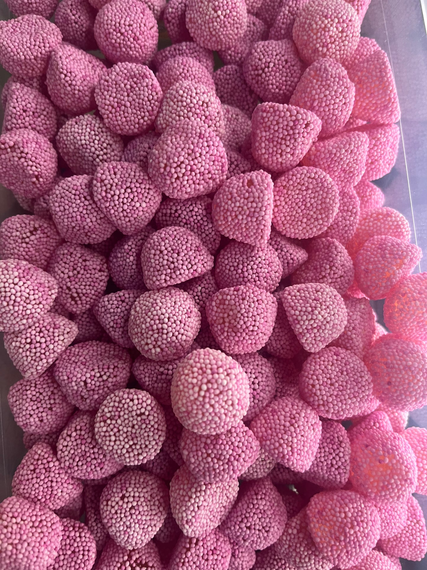 Mûres perlées roses / 100g