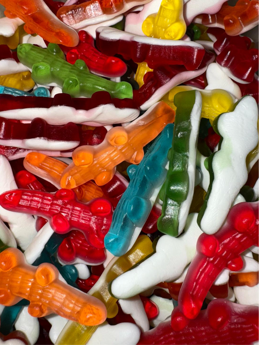 Crocodile lisse haribo / 100g