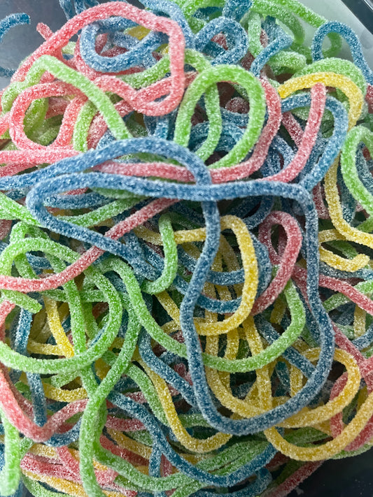 Lacets multicolores / 100g